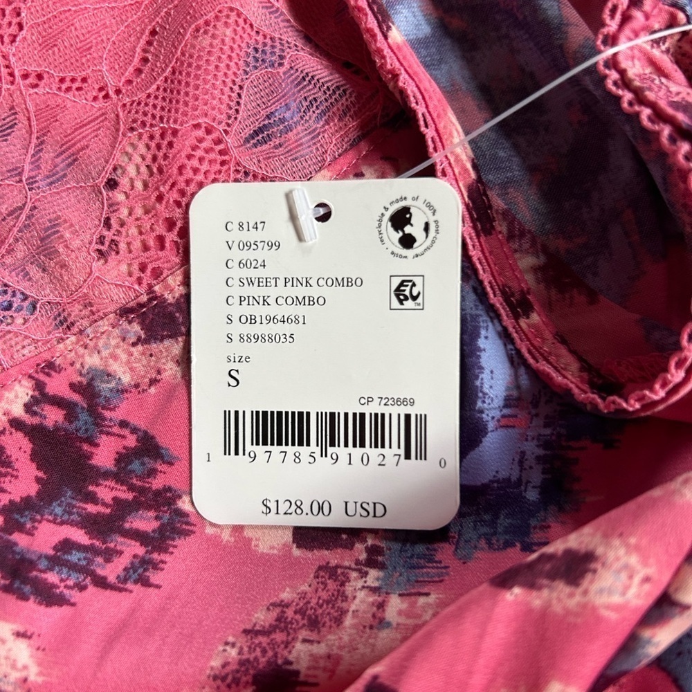 Free People First Date Printed Maxi Slip - Picture 7 of 8